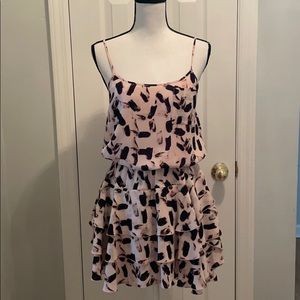 Banana Republic ruffle dress NWT